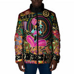 African Women Ethnic Motifs Padded Jacket
