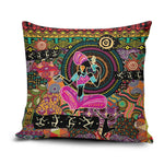 African Women Ethnic Motifs Pillow Cover