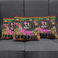 African Women Ethnic Motifs Pillow Cover