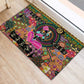 African Women Ethnic Motifs Rubber Doormat