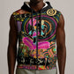 African Women Ethnic Motifs Sleeveless Zip Hoodie - African Pride