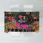 African Women Ethnic Motifs Tablecloth