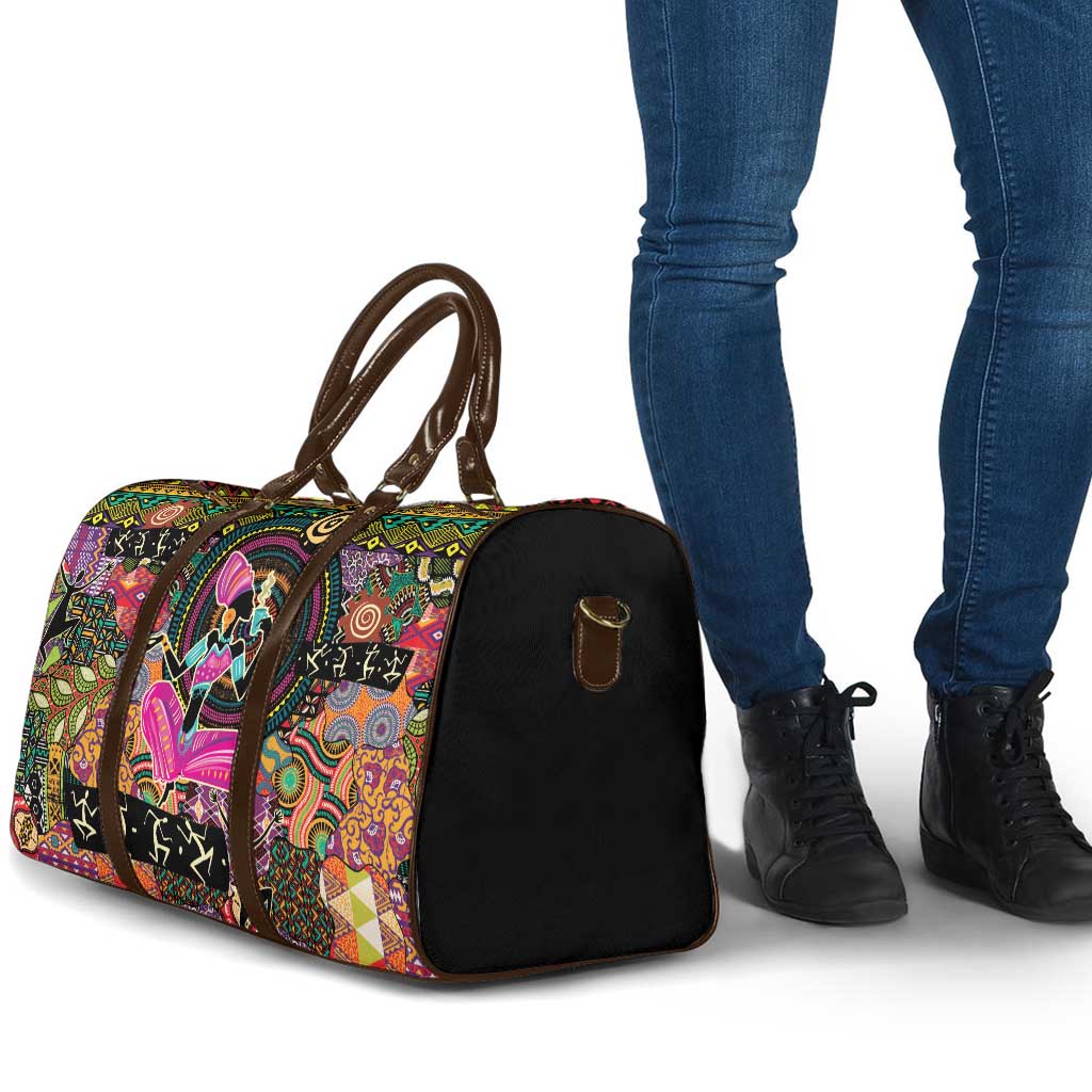 African Women Ethnic Motifs Travel Bag