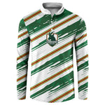 2026 Rugby Nations Series Custom Zimbabwe Button Sweatshirt Great Sables Zimbabwe