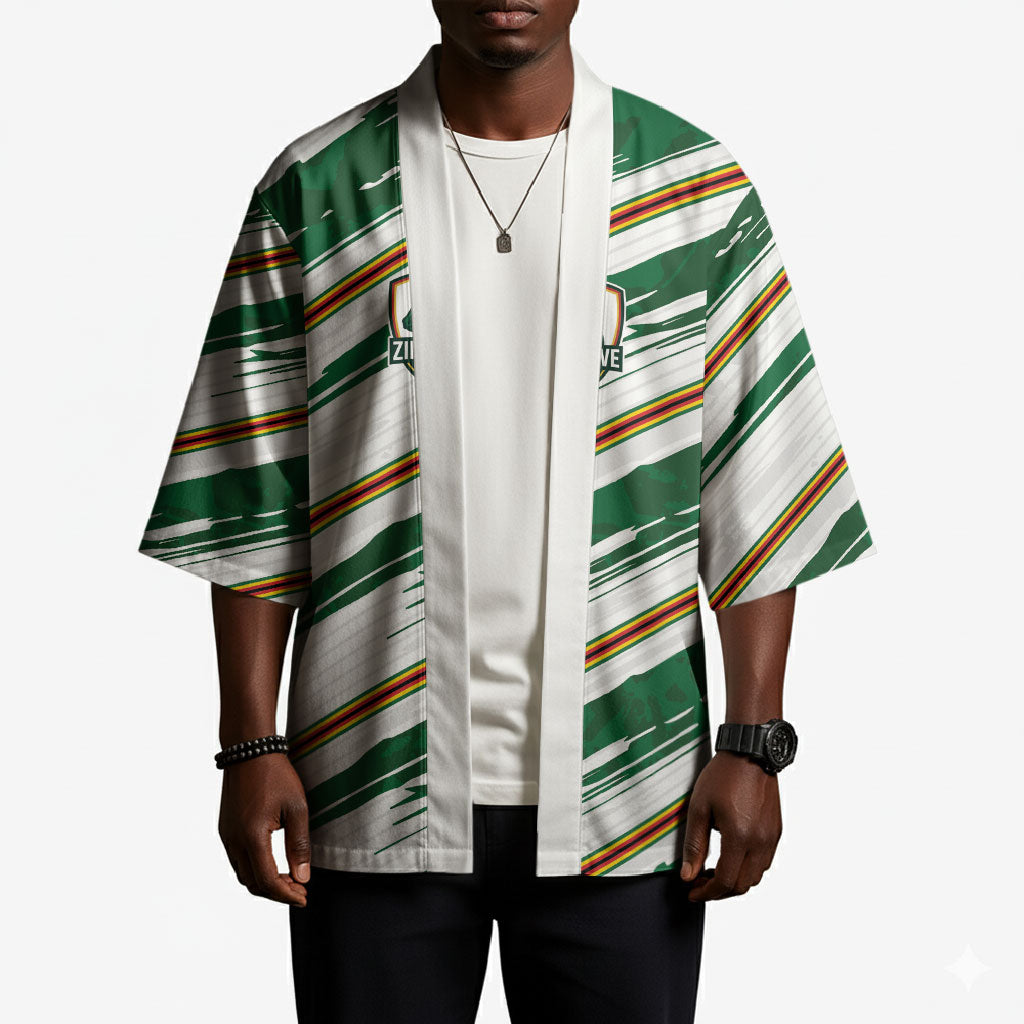 2026 Rugby Nations Series Custom Zimbabwe Kimono Great Sables Zimbabwe