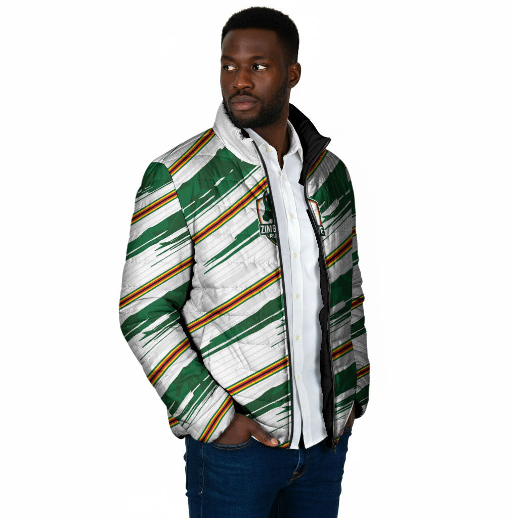 2026 Rugby Nations Series Custom Zimbabwe Padded Jacket Great Sables Zimbabwe