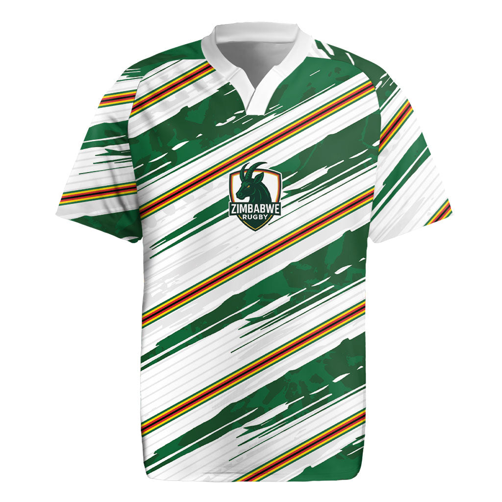 2026 Rugby Nations Series Custom Zimbabwe Rugby Jersey Great Sables Zimbabwe