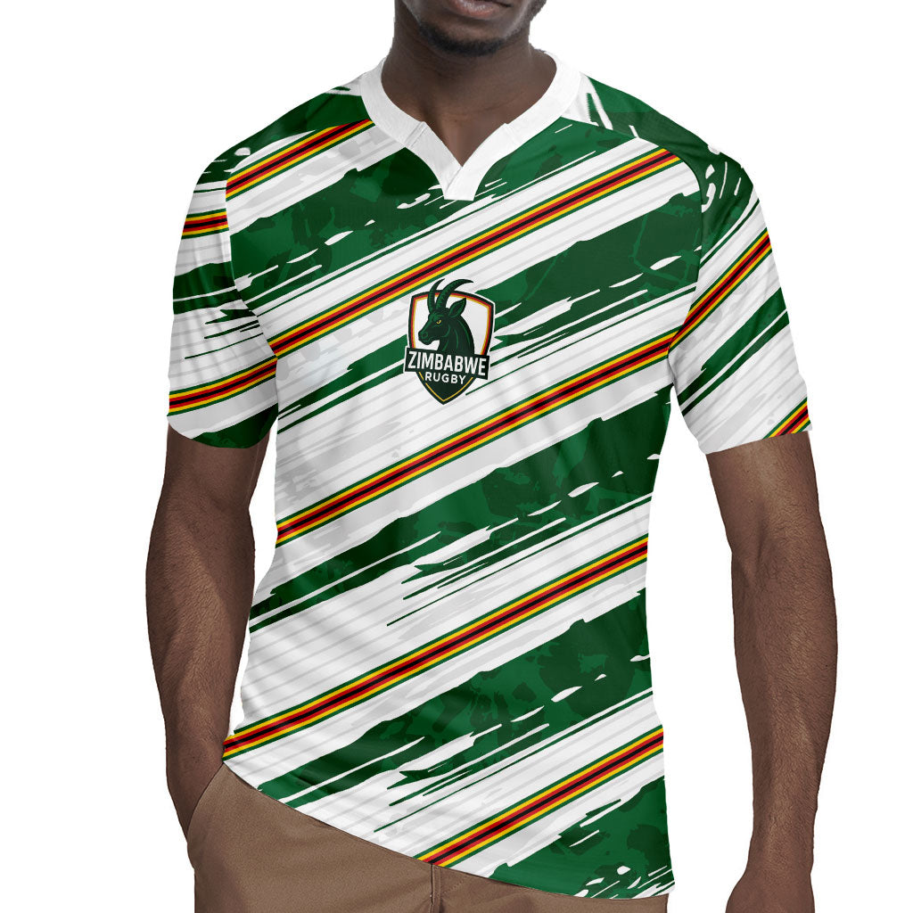 2026 Rugby Nations Series Custom Zimbabwe Rugby Jersey Great Sables Zimbabwe