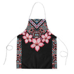 Africa Adenium Multiflorum Flowers Apron Mix Native Tribal Pattern