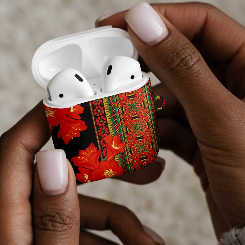 Africa Beauty Clivia Miniata Flowers AirPods Case