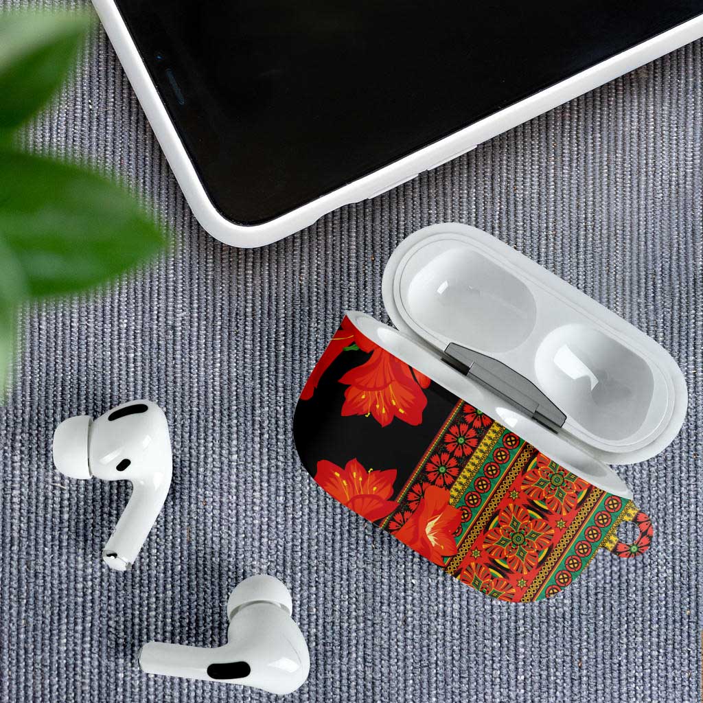 Africa Beauty Clivia Miniata Flowers AirPods Case