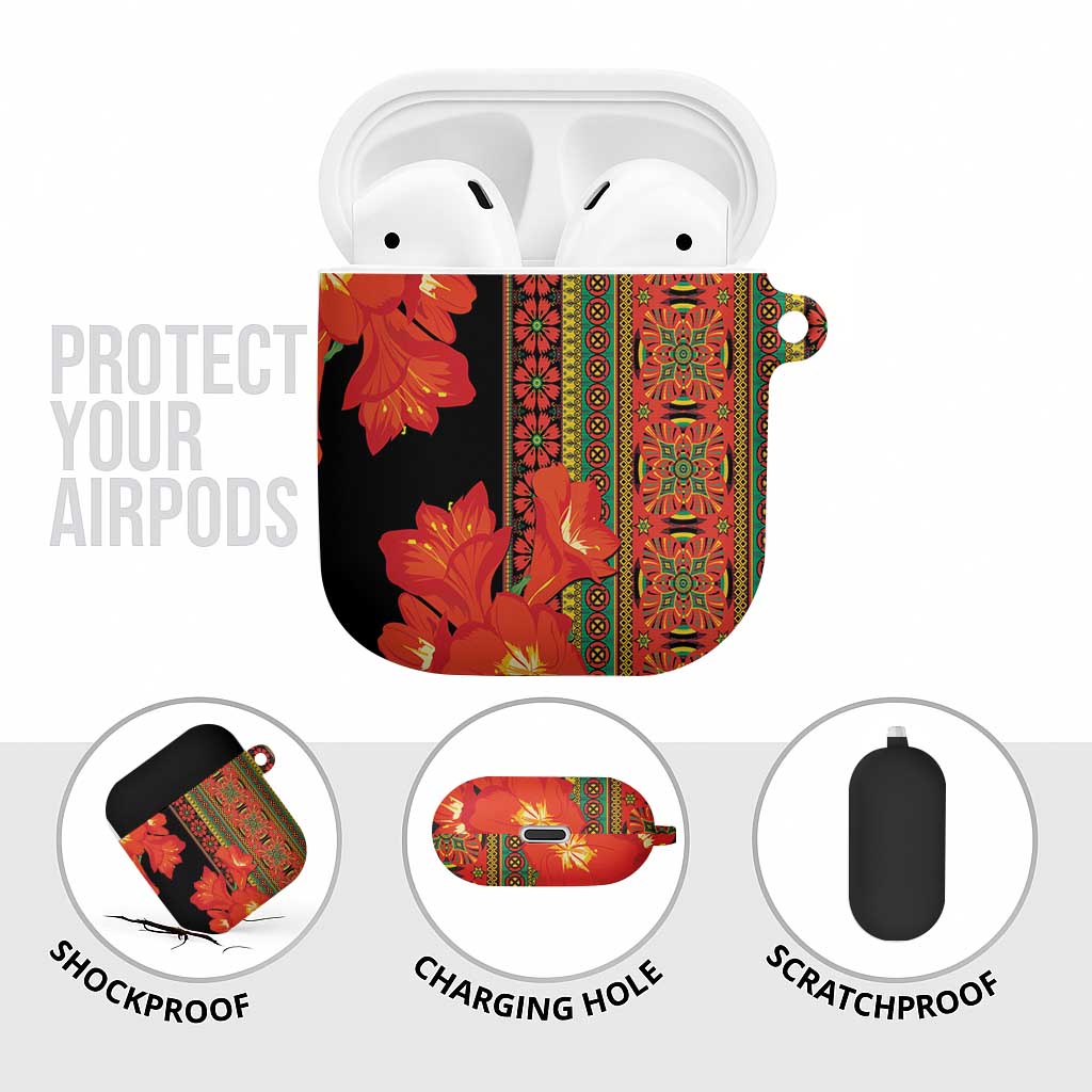 Africa Beauty Clivia Miniata Flowers AirPods Case
