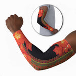 Africa Beauty Clivia Miniata Flowers Arm Sleeves