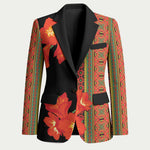 Africa Beauty Clivia Miniata Flowers Blazer
