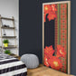 Africa Beauty Clivia Miniata Flowers Door Cover