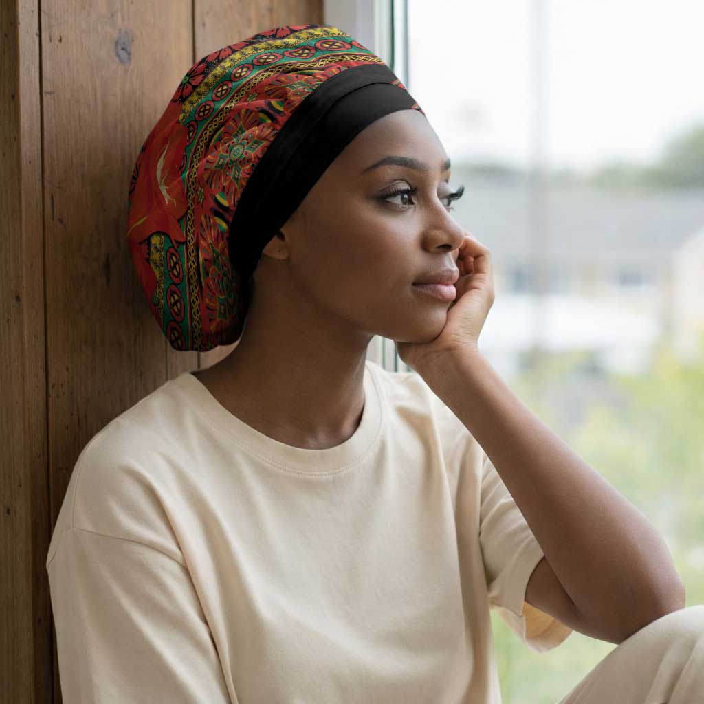Africa Beauty Clivia Miniata Flowers Easy Headwrap