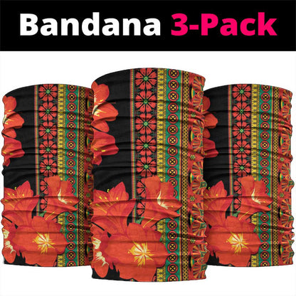 Afro Beauty Clivia Miniata Flowers Neck Gaiter LT9