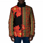 Africa Beauty Clivia Miniata Flowers Padded Jacket
