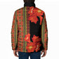 Africa Beauty Clivia Miniata Flowers Padded Jacket