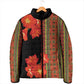 Africa Beauty Clivia Miniata Flowers Padded Jacket