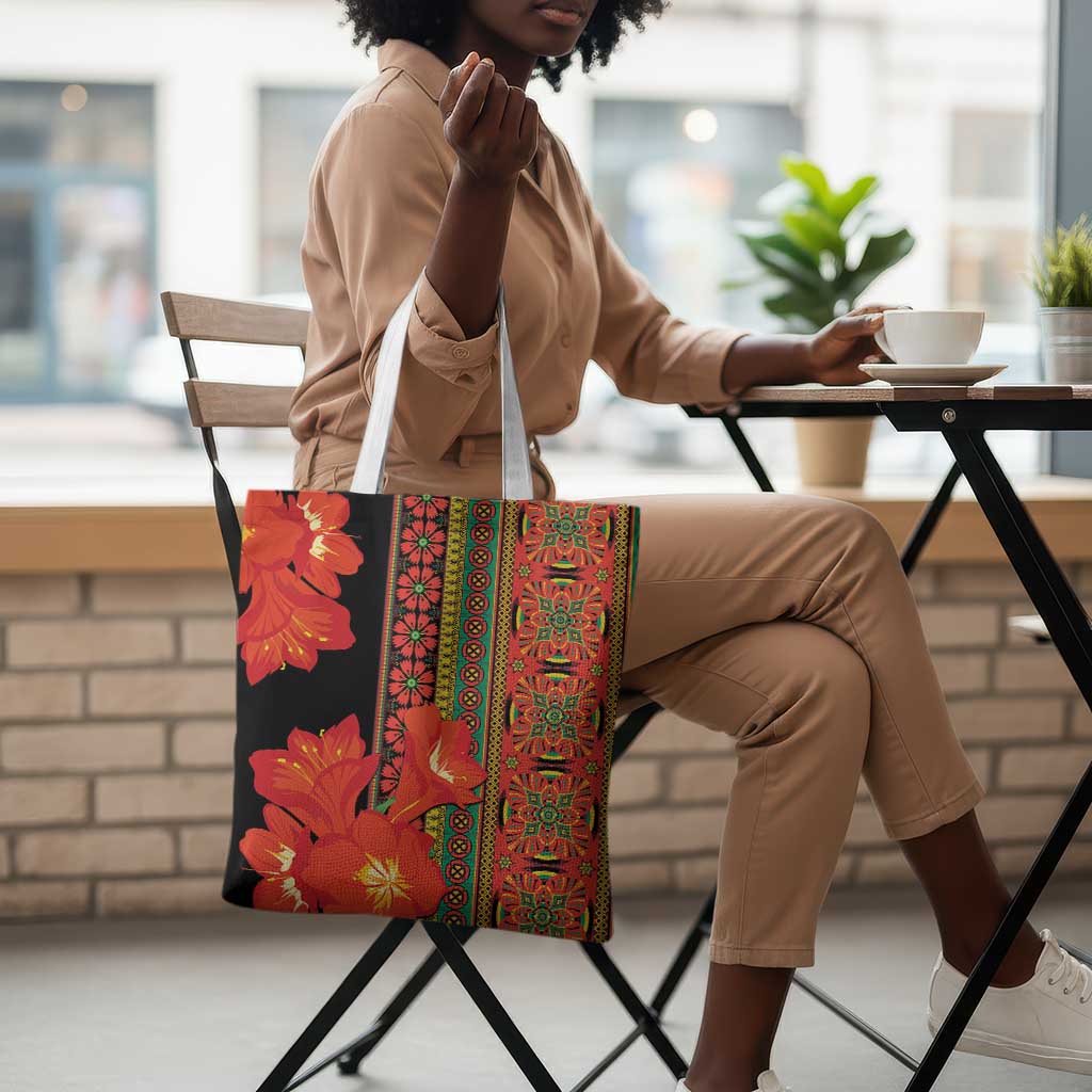 Africa Beauty Clivia Miniata Flowers Tote Bag