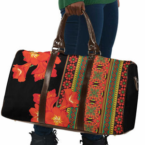 Africa Beauty Clivia Miniata Flowers Travel Bag