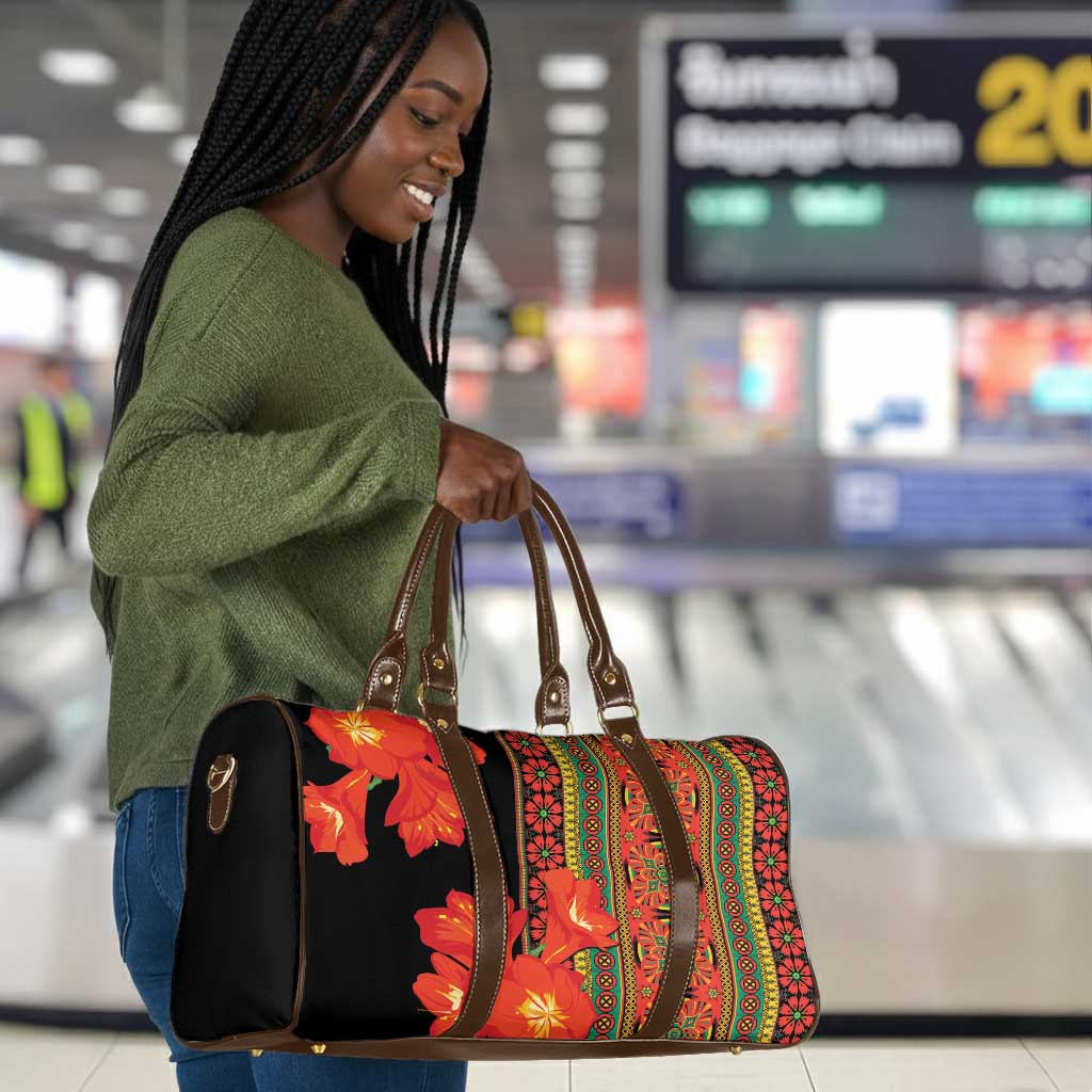 Africa Beauty Clivia Miniata Flowers Travel Bag