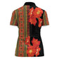 Afro Beauty Clivia Miniata Flowers Women Polo Shirt