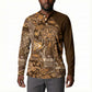 Africa Floral mix Maasai Shuka Button Sweatshirt Gold Moitf