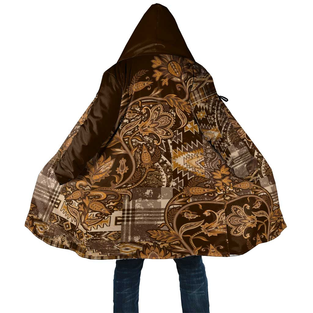 Africa Floral mix Maasai Shuka Cloak Gold Moitf