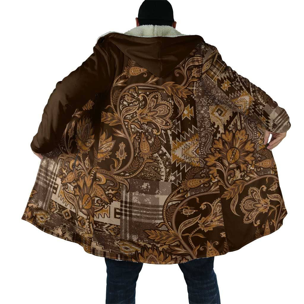Africa Floral mix Maasai Shuka Cloak Gold Moitf