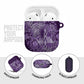 Africa Floral mix Maasai Shuka AirPods Case Purple Moitf