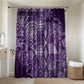 Africa Floral mix Maasai Shuka Bathroom Set Purple Moitf