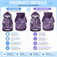 Africa Floral mix Maasai Shuka Pet Hoodie Purple Motif