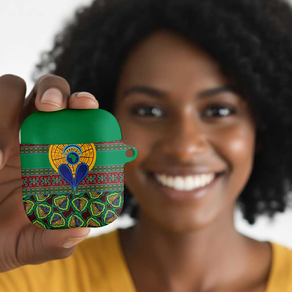 African Pattern Traditional Kanga Style AirPods Case
