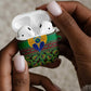 African Pattern Traditional Kanga Style AirPods Case