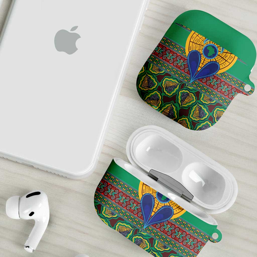 African Pattern Traditional Kanga Style AirPods Case