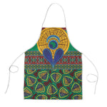 African Pattern Traditional Kanga Style Apron