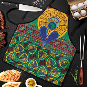 African Pattern Traditional Kanga Style Apron
