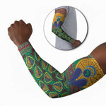 African Pattern Traditional Kanga Style Arm Sleeves
