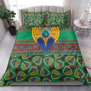 Afro Pattern Traditional Kanga Style Bedding Set