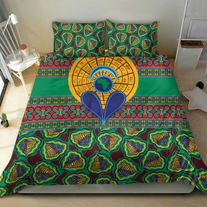 Afro Pattern Traditional Kanga Style Bedding Set