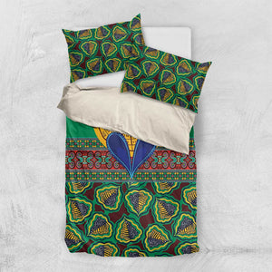 Afro Pattern Traditional Kanga Style Bedding Set