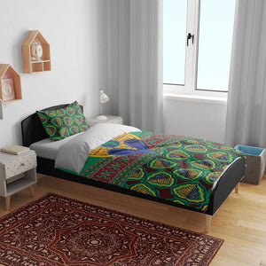 Afro Pattern Traditional Kanga Style Bedding Set