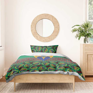 Afro Pattern Traditional Kanga Style Bedding Set