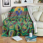 Afro Pattern Traditional Kanga Style Blanket