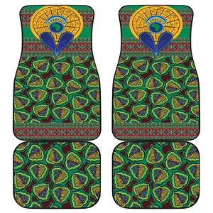 Afro Pattern Traditional Kanga Style Car Mats