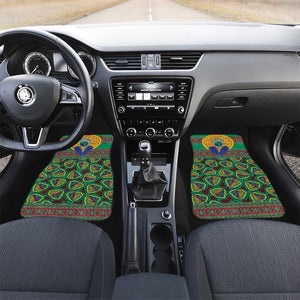 Afro Pattern Traditional Kanga Style Car Mats