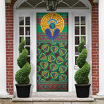 African Pattern Traditional Kanga Style Door Cover