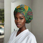 Africa Pattern Traditional Kanga Style Easy Headwrap
